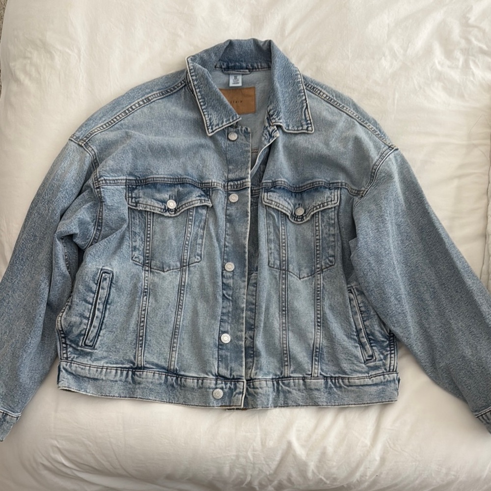 H&M Light Wash Denim Jacket